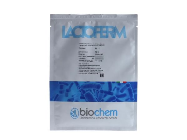 Закваска Lactoferm LF 10U (на 1000 литров, Biochem) Закваска Lactoferm LF 10U (на 1000 литров, Biochem)