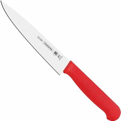 Кухонный Нож Tramontina NSF (Красный) - 130 мм